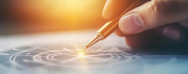 Virgo strategist, clean lines, detailed focus, organized approach, precise planning