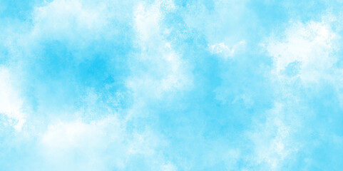 light sky or ocean blue watercolor abstract background, natural cloudy watercolor abstract painting background, Abstract natural and shiny beautiful light blue cloudy sky.	