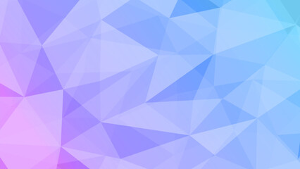 Shiny triangle transparent gradient bright color abstract background