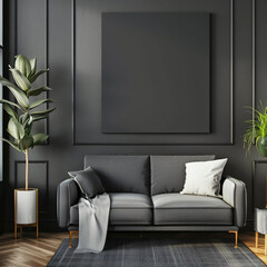 Modern room interior