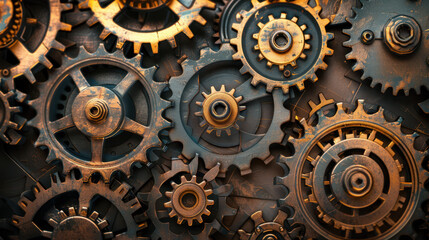 The Interconnected Gears Arrangement