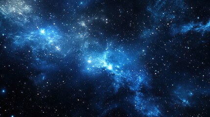 Naklejka premium Abstract space background with starry sky and cosmic elements Close-up photo with clean background