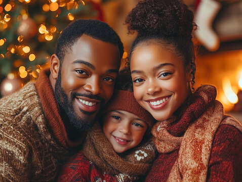 Family at Christmas