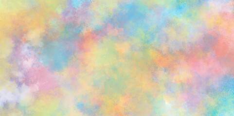 blur holographic rainbow foil iridescent panoramic texture with cloudy stains, amazing colorful abstract watercolor texture, Holographic rainbow color paper texture.