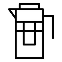 Cold brew icon. Vector line icon