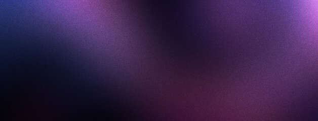 Deep Purple Color Gradient Background with a Grainy Texture © BazziBa