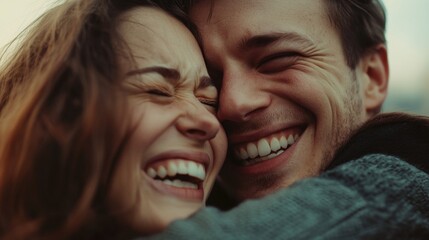 Emotional Bond: A Couple's Affectionate Moment