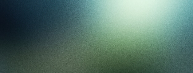 Blue-Green Color Gradient Background with a Grainy Texture