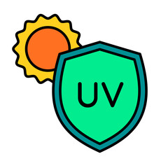 UV Protection Icon