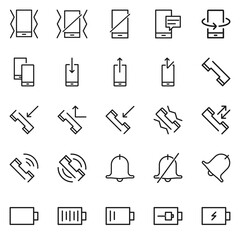 Set of icons