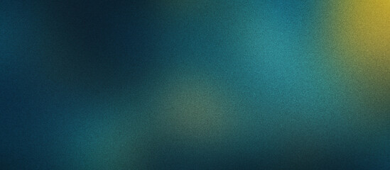 Fototapeta premium Emerald Color Gradient Background with a Grainy Texture