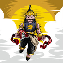 Pandawa Lima Gatot Kaca.ai