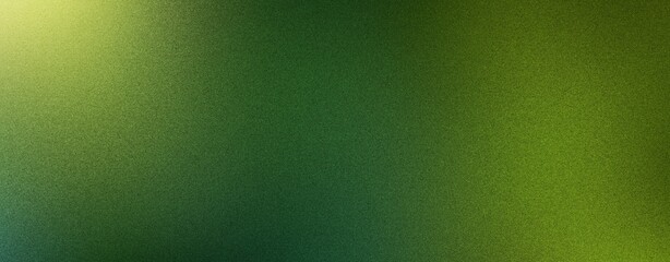 Natural Green Gradient Background with a Grainy Texture