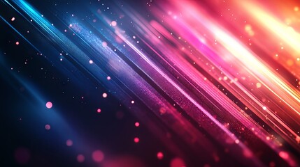 Abstract futuristic lines with a clear area for text 