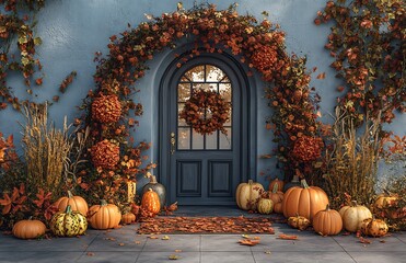 Obraz premium Pumpkin Perfection, A Harvest of Health and Flavor