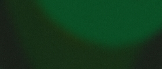 Abstract green, grainy, gradient background, noise texture, blurred lines, dark background, header, template, poster banner header cover, design