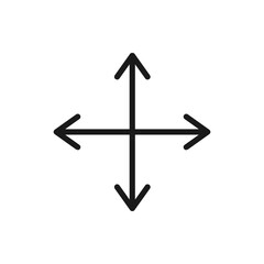 arrow sign icon