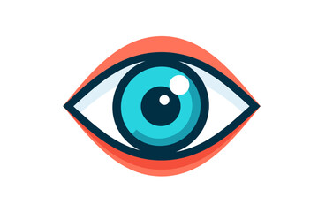 vision eye icon, eye logo
