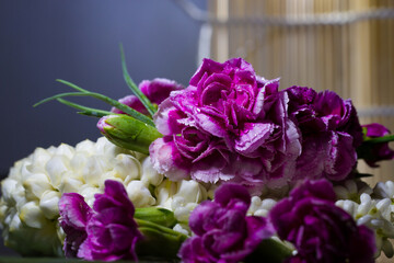 flower garland.Fresh Thai Flower Garland.