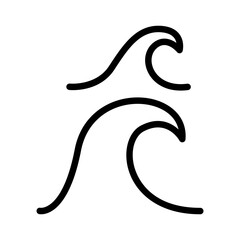 High wave icon