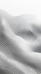 Minimalist abstract waves with a blank spot for text