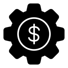 Payment Integration glyph icon