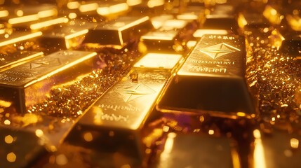 Bitcoin real dargestellt in Gold und grafischen Elementen