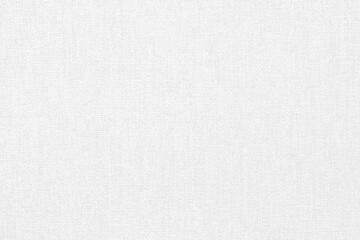 Fototapeta premium White fabric cloth texture for background, natural textile pattern.