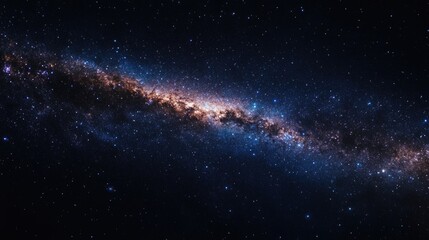 Obraz premium Galaxy with numerous stars