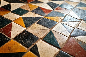 Colorful Tiled Floor
