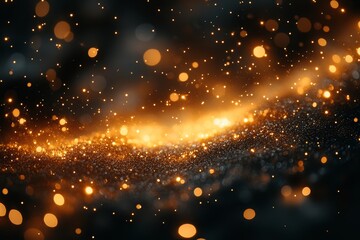 Fototapeta premium Abstract Gold Glitter Background Texture