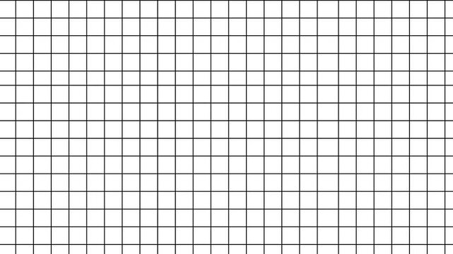 Abstract black grid. Computer generated 3d render