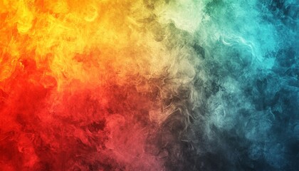 Fototapeta premium Color Gradient Ombre Background with Smooth Transition Between Red and Blue