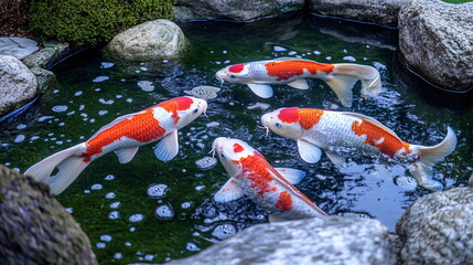 koi pond