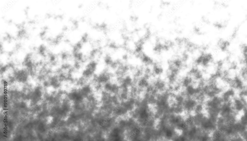 Fototapete black smoke steam isolated transparent background. fog and mist effect for text or space. overlay wi
