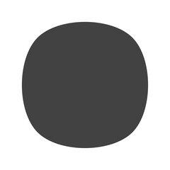 スーパー楕円のシンプルなベクターイラスト　Superellipse