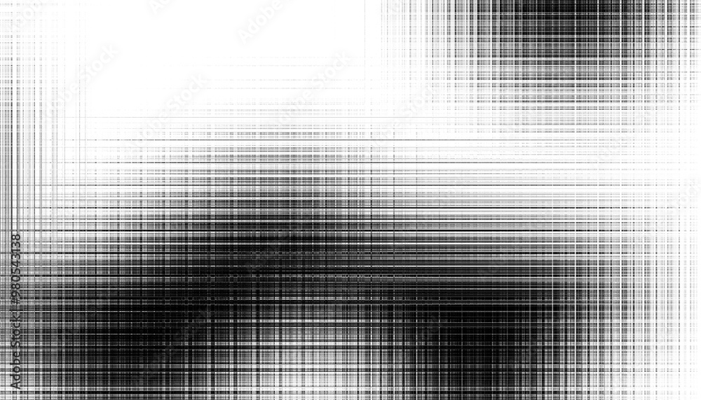 Poster An Abstract Artwork Featuring Striking Black and White Lines and Artistic Elements and Shapes. Overlay png