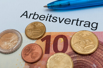 Mindestlohn 12,82,-&euro; ab 01.01.2025 in Deutschland