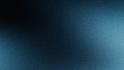 Blue Gradient Background with noise and LED screen texture. Digital grain texture overlay effect.