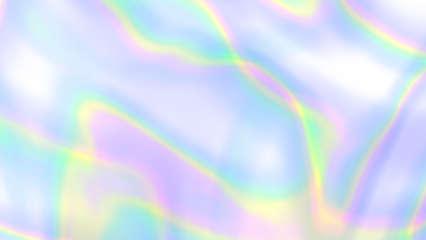 Ethereal rainbow spectrum overlay with transparency