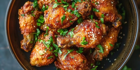 Fototapeta premium Best Fried Chicken Recipes
