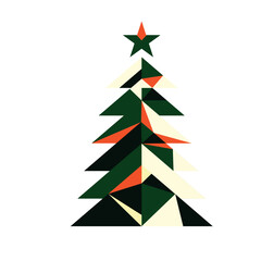 Geometric Christmas Tree