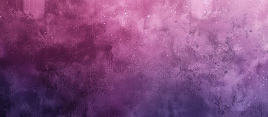 Abstract background with watercolor texture in dark purple and pink colors. Wide banner for product presentation, digital art