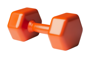 Dumbbell isolated on transparent background