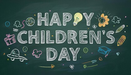 World children day poster design