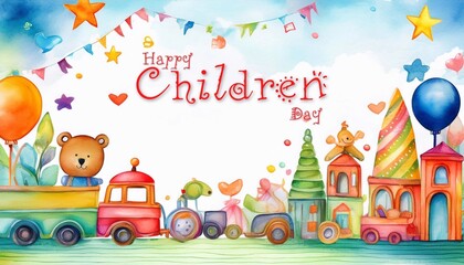 World children day poster design