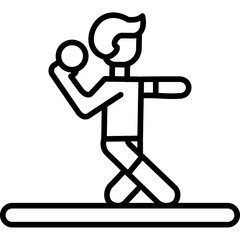 Shot Put Icon