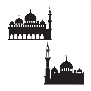 recommend clip art: mosque silhouette