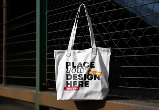 Tote Bag Mockup Generated with AI