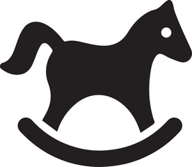 Horse icon symbol vector image Illustration
